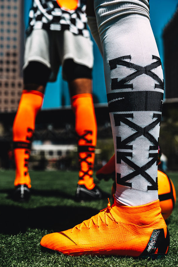 Nike x off sales white football jersey